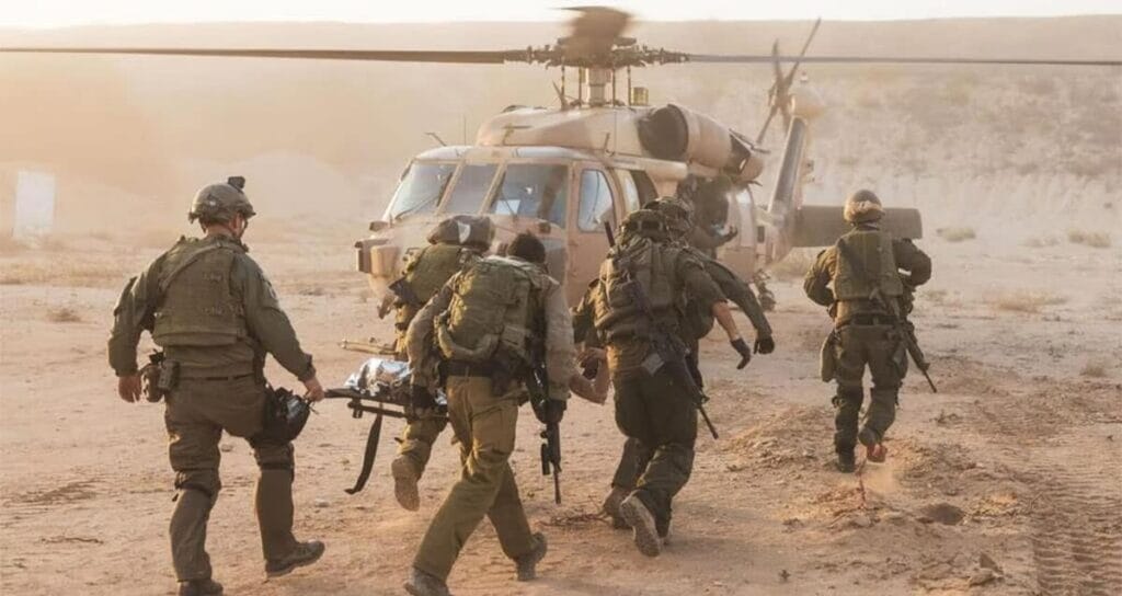 מלחמה. 669 בפעולה. צילום: דובר צה"ל