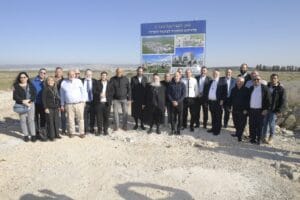 הקמת השכונה החדשה בעכו. צילום: משרד השיכון