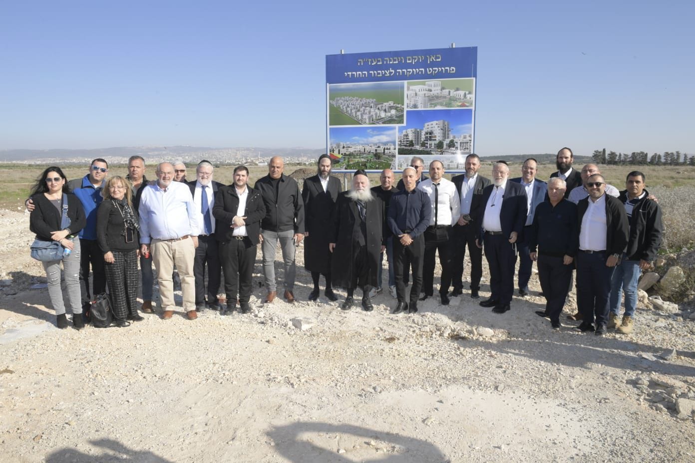 הקמת השכונה החדשה בעכו. צילום: משרד השיכון