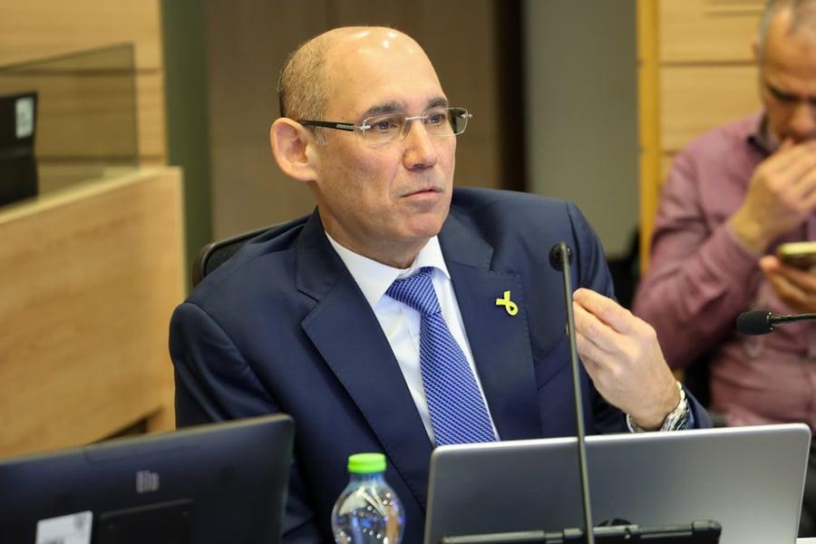 נגיד בנק ישראל, פרופ' אמיר ירון. צילום: דוברות הכנסת