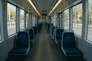 הרכבת הקלה בירושלים. צילום: ChatGPT