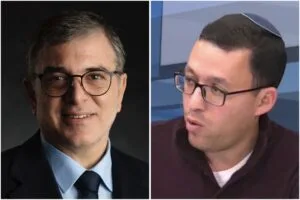 שלמה פילבר, צילום: שרון גבאי. צוריאל שרון, צילום: רדיו קול ברמה