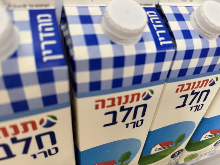 חלב תנובה. צילום: שטריימל דוט קום