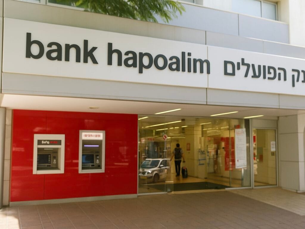 בנק הפועלים. צילום: דן חלמיש