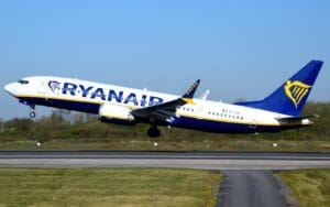 מטוס 737 MAX 8200 של ריינאייר. צילום: ויקיפדיה