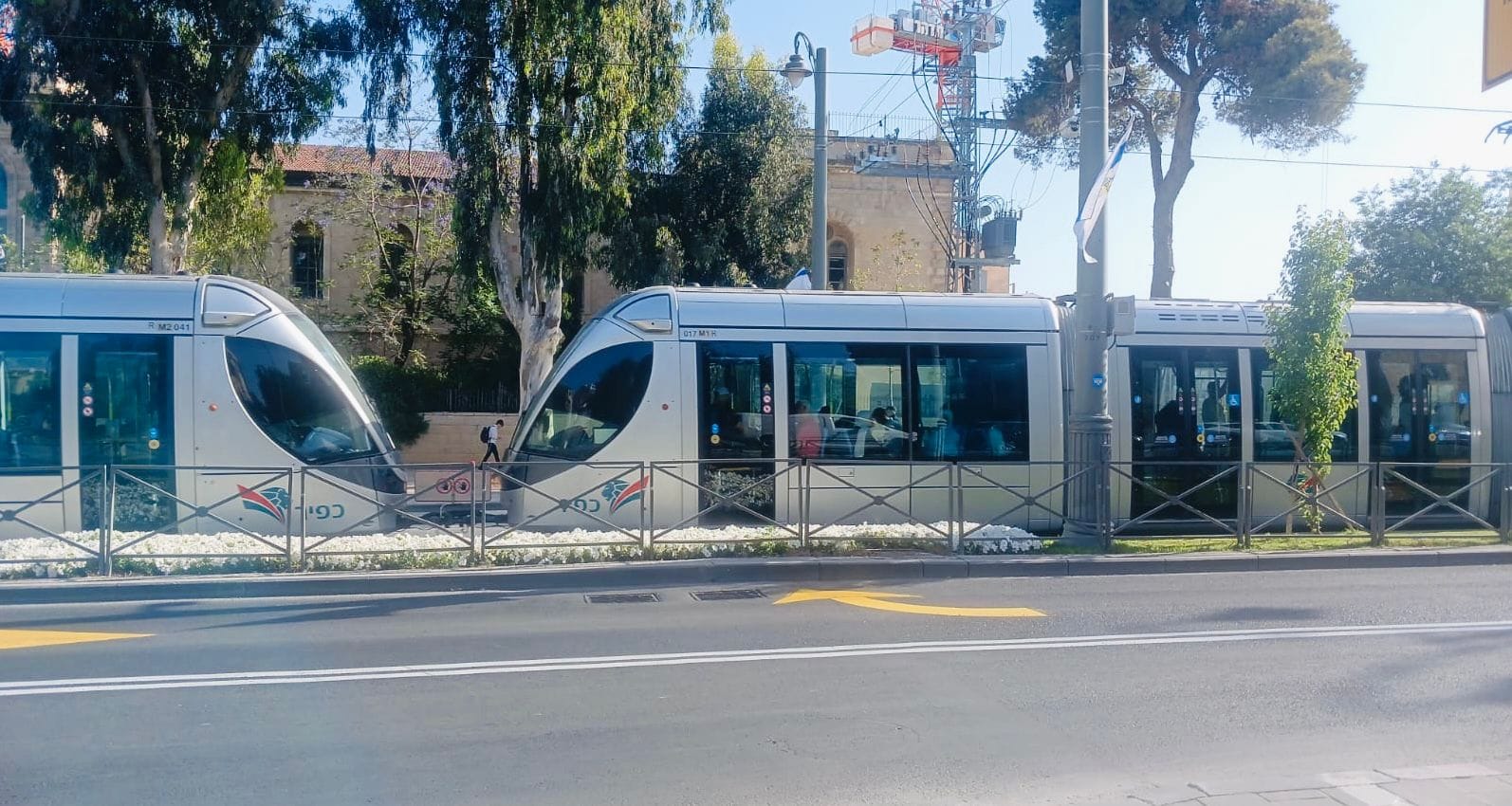 הרכבת הקלה בירושלים. צילום: שטריימל דוט קום