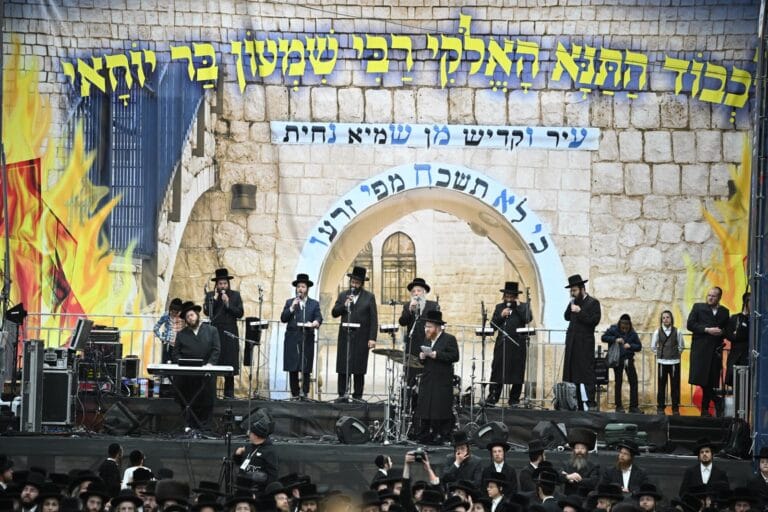 ל״ג בעומר במירון. צילום: יוסי שושן