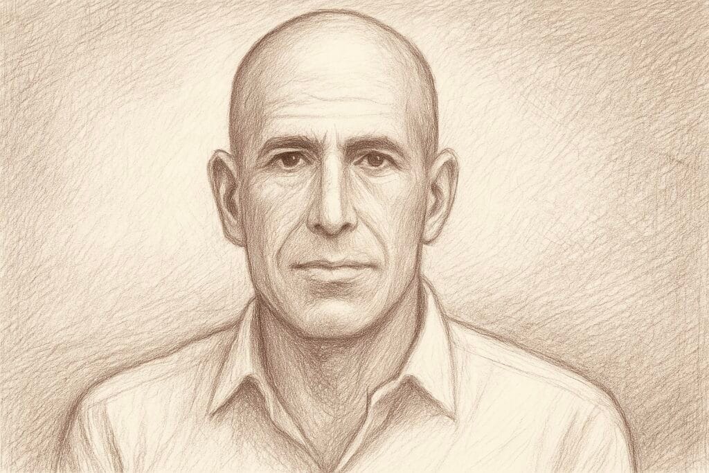 ציון מיארה. לוחם שתרם רבות לביטחון המדינה. איור: ChatGPT