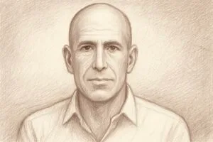 ציון מיארה. לוחם שתרם רבות לביטחון המדינה. איור: ChatGPT
