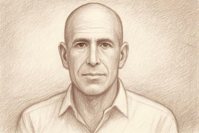 ציון מיארה. לוחם שתרם רבות לביטחון המדינה. איור: ChatGPT