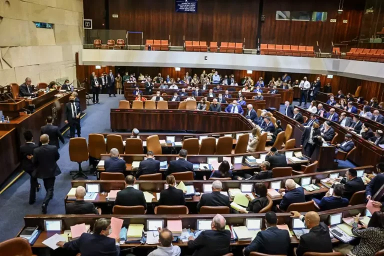 מליאת הכנסת. צילום: דוברות הכנסת, נועם מושקוביץ