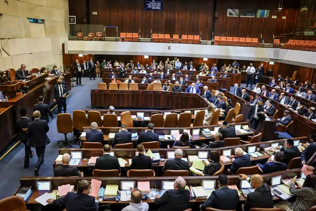 מליאת הכנסת. צילום: דוברות הכנסת, נועם מושקוביץ