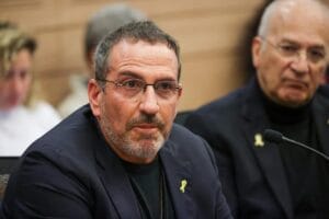 איל ולדמן בדיון בכנסת. צילום: נעם מושקוביץ, דוברות הכנסת