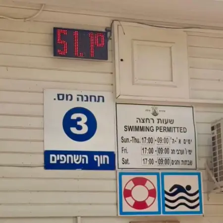 טירוף: שני גברים מתו ממכת חום; מזג אוויר קיצוני בכל הארץ 1 חום קיצוני בישראל. מעלות החום בסוכת המציל באילת. צילום; עיריית אילת