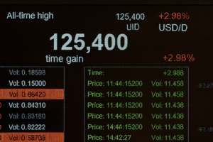 השיא החדש של ביטקוין: 125,400 דולר
