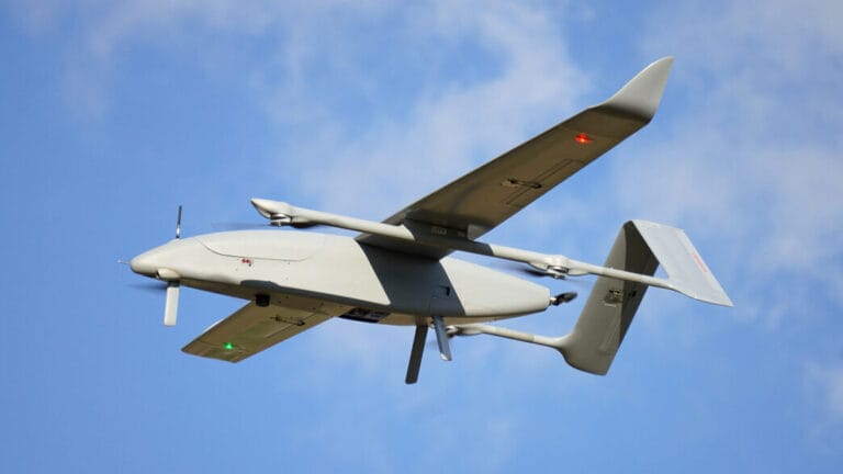 מל״ט של חברת בלובירד. צילום: bluebird-uav