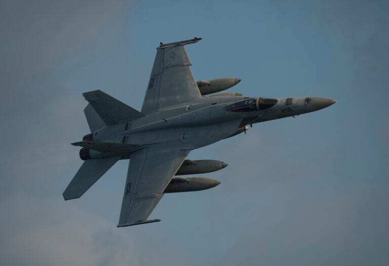 מטוס קרב אמריקאי. צילום: חיל הים האמריקאי