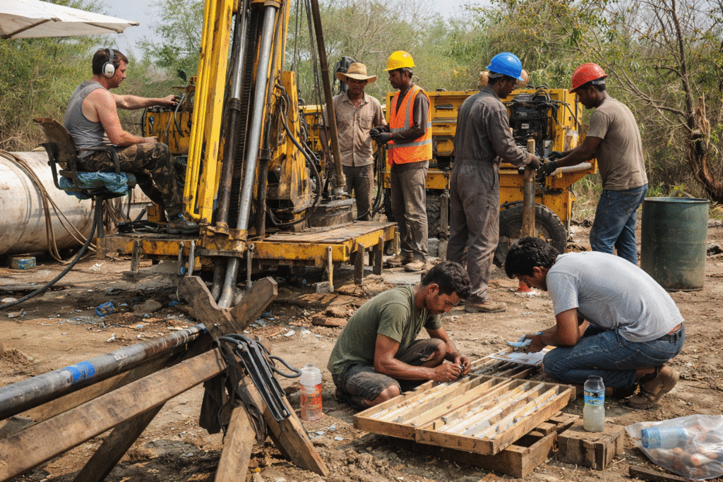 כריית זהב באתיופיה. צילום: SH dcom