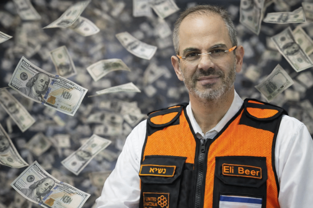 אלי ביר נשיא ידידי איחוד הצלה. צילום: איחוד הצלה