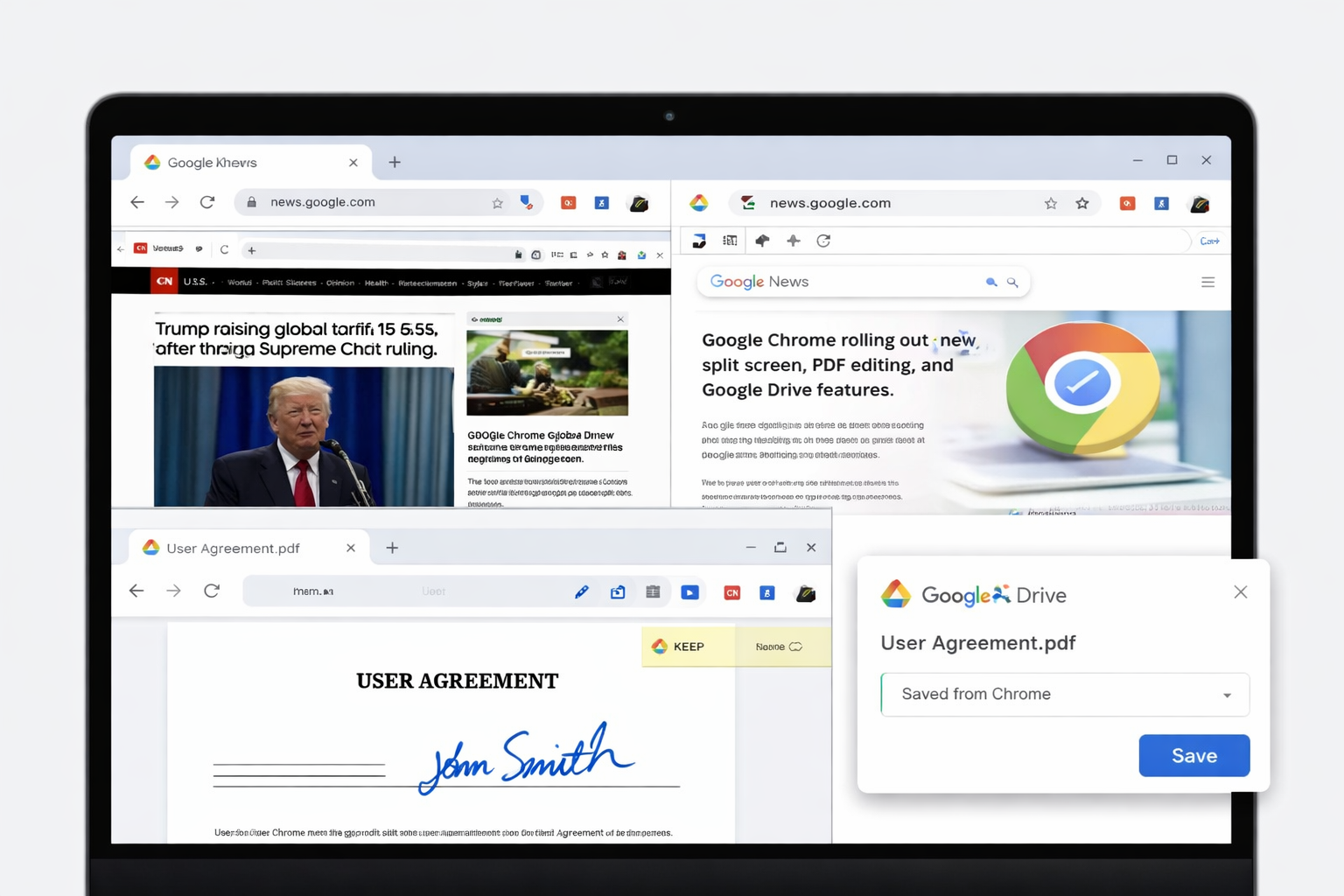החידושים של גוגל כרום