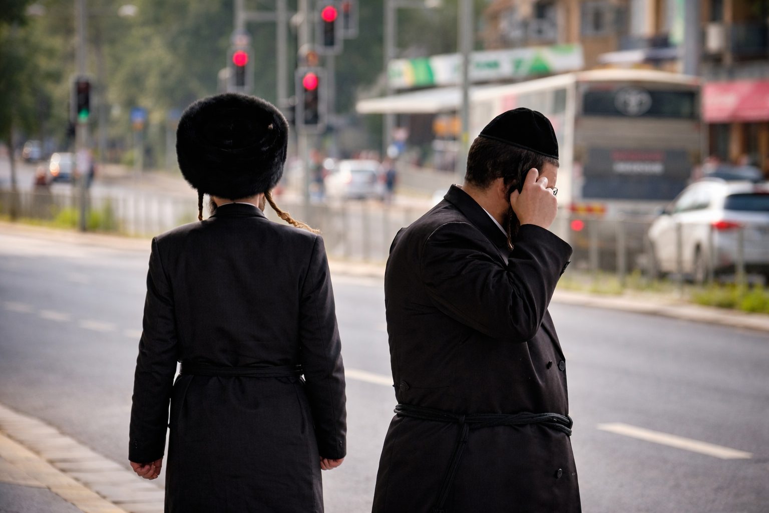 חסידי גור. צילום: שטריימל דוט קום