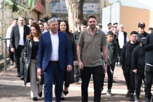 נדיר יזרעאל חזר לעיר הולדתו קרית אתא. צילום: דוברות עיריית קרית אתא