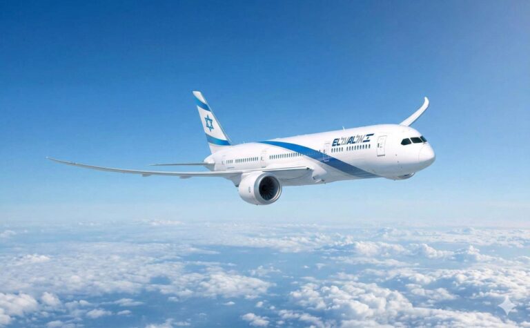 טיסות חירום. מטוס אל על. צילום: אל על