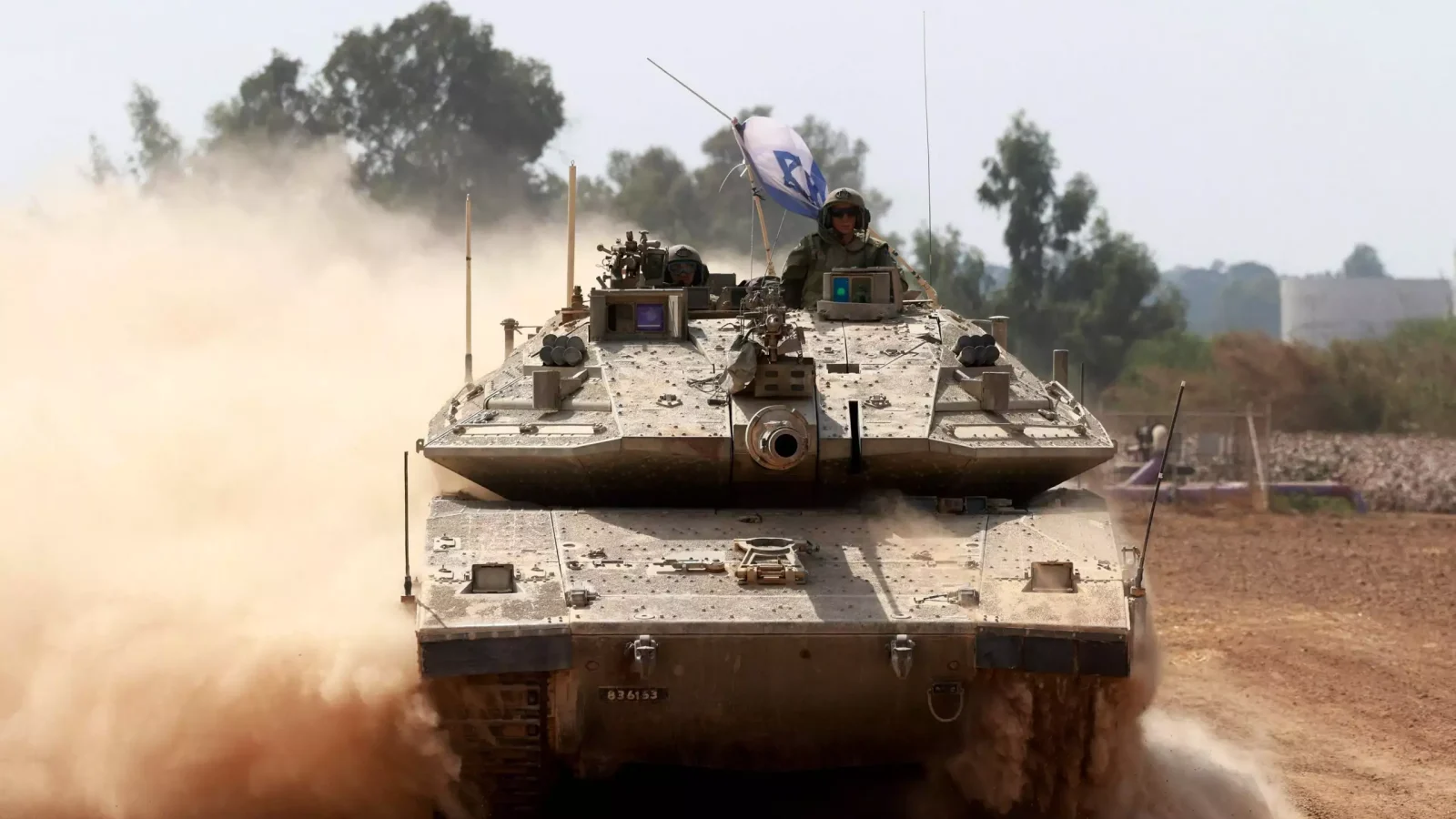 טנק בעזה. צילום: דובר צה״ל