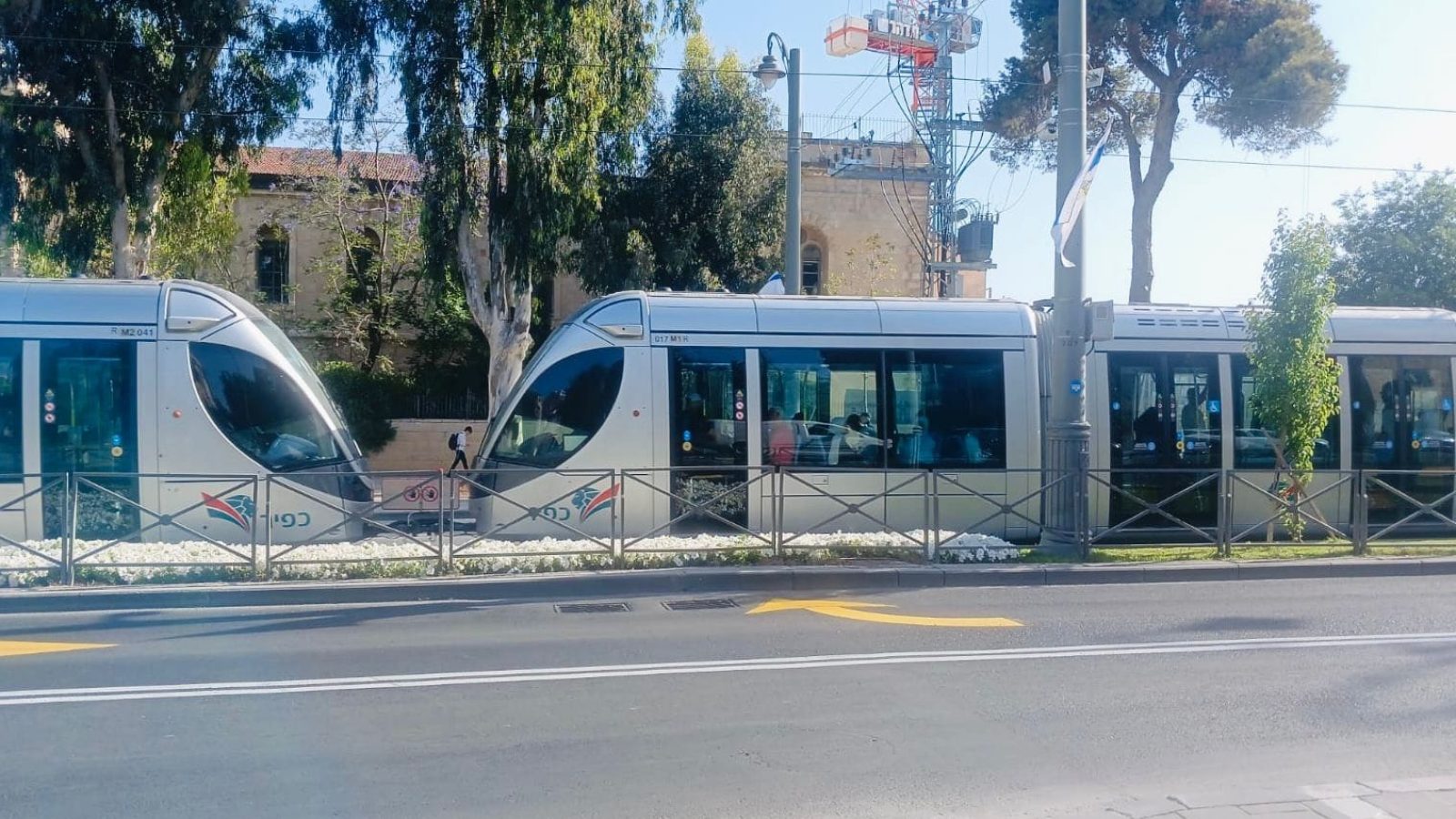 הרכבת הקלה בירושלים. צילום: שטריימל דוט קום